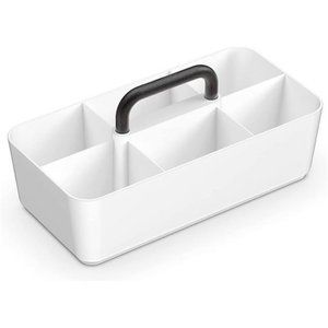 Plastic Portable Shower Caddy Divided Basket Bin Bath Storage Organizer Tote